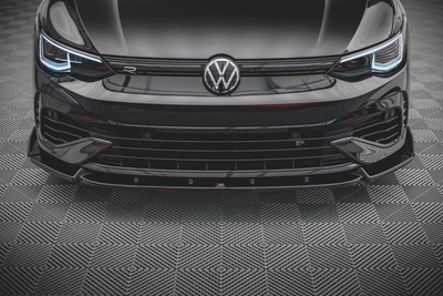 Lame Du Pare-Chocs Avant V.2 + Ailerons Volkswagen Golf R Mk8