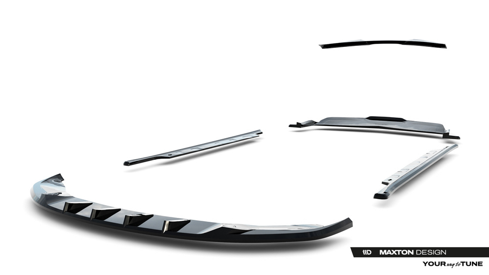 Ensemble Diffuseur Tesla Model S Plaid Mk1 Facelift