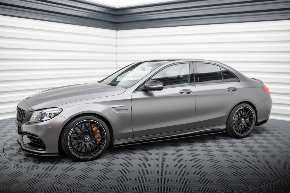 Street Pro Rajouts Des Bas De Caisse Mercedes-AMG C63 Sedan / Estate W205 Facelift