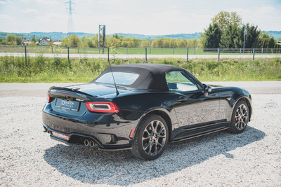 Lames De Pare-Chocs Arrière Latérales Abarth 124 Spider