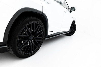 Rajouts Des Bas De Caisse Lexus RX F-Sport Mk4 Facelift (version sans marchepieds OEM)