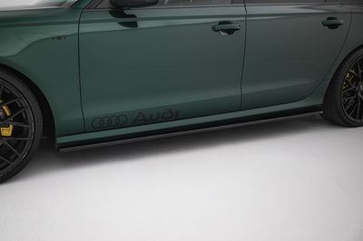 Rajouts Des Bas De Caisse Pour Audi S6 / A6 S-Line C7