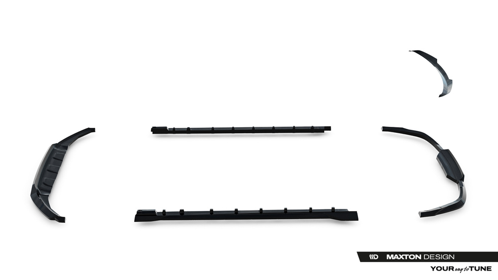 Ensemble Diffuseur Jaguar F-Pace R-Sport Mk1