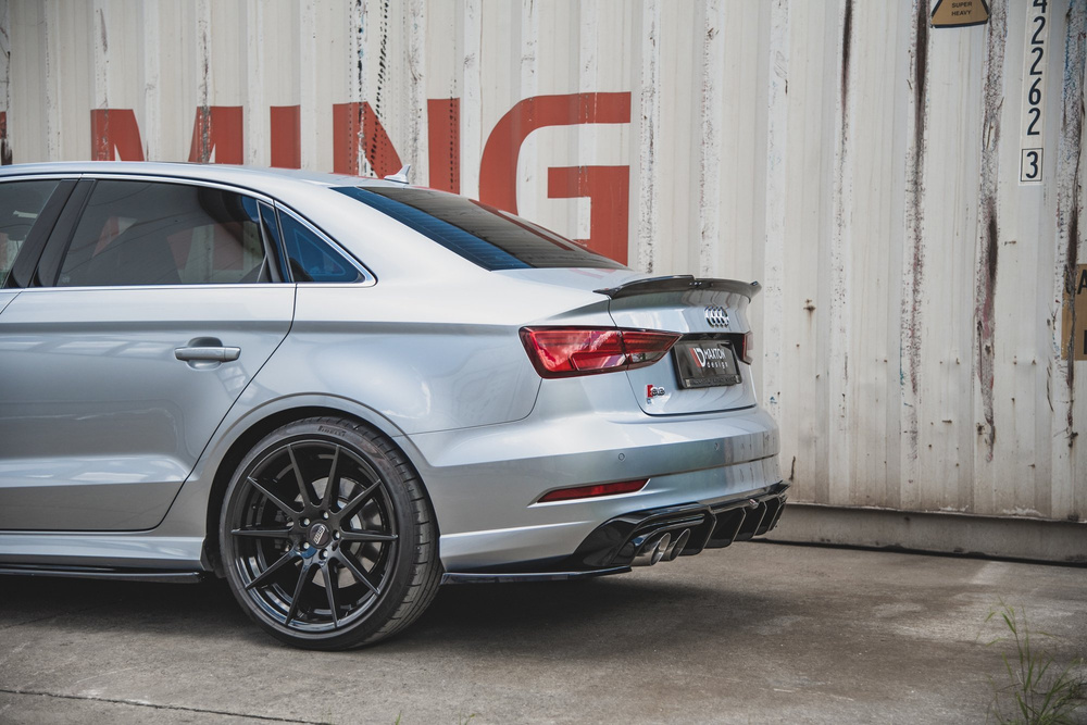 Lames De Pare-Chocs Arrière Latérales V.2 Audi S3 Sedan 8V Facelift