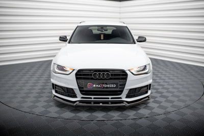 Lame Du Pare-Chocs Avant V.1 Audi A4 Competition B8 Facelift