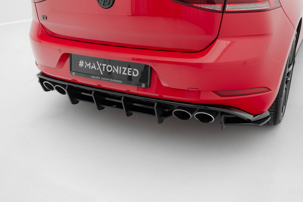 Street Pro Central Diffuseur Arriere Volkswagen Golf R Mk7 Facelift