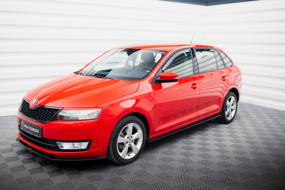Rajouts Des Bas De Caisse Pour Skoda Rapid