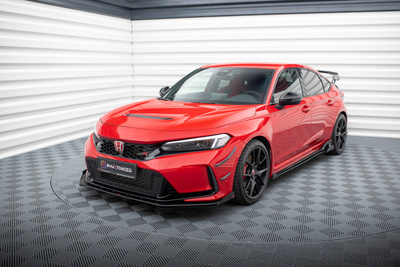 Street Pro Lame Du Pare-Chocs Avant  + Flaps Honda Civic Type-R Mk 11