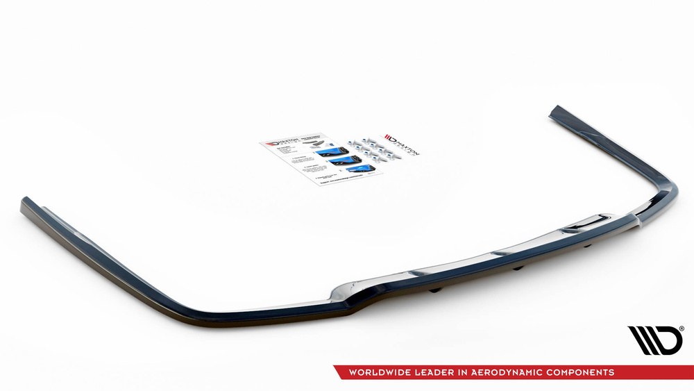 Arriere Splitter (avec une barre verticale) Lexus GS F Sport Hybrid Mk4 (L10)