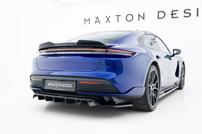 Ensemble Diffuseur Porsche Taycan Turbo S Mk1
