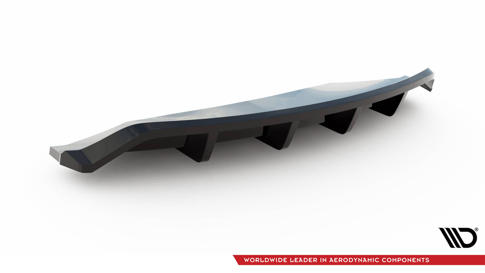 Arriere Splitter (avec une barre verticale) BMW Z4 M-Pack E89 Facelift