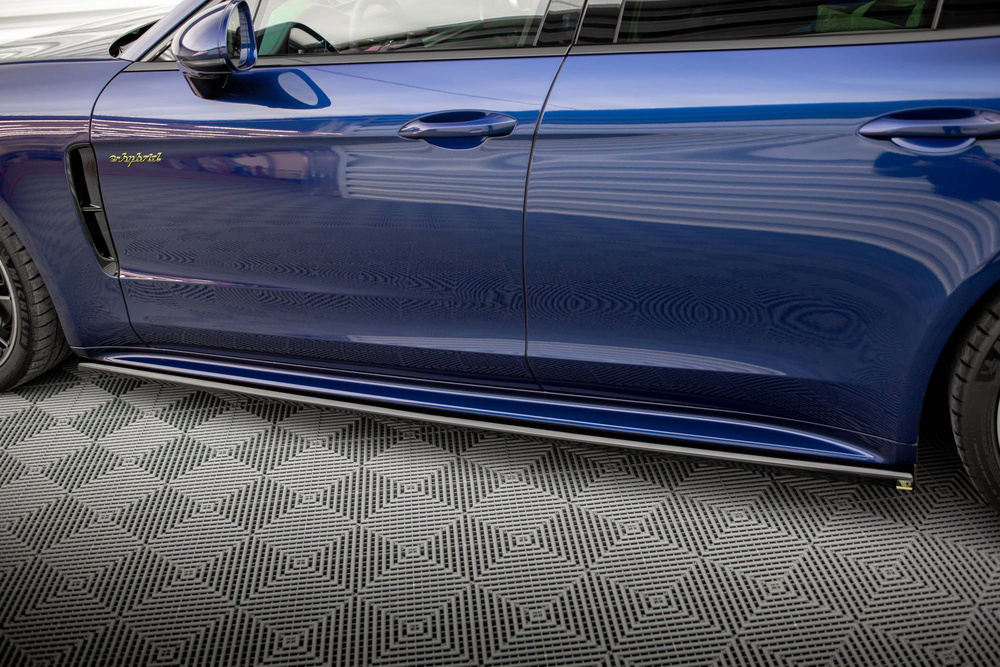 Rajouts Des Bas De Caisse Porsche Panamera E-Hybrid 971 Facelift