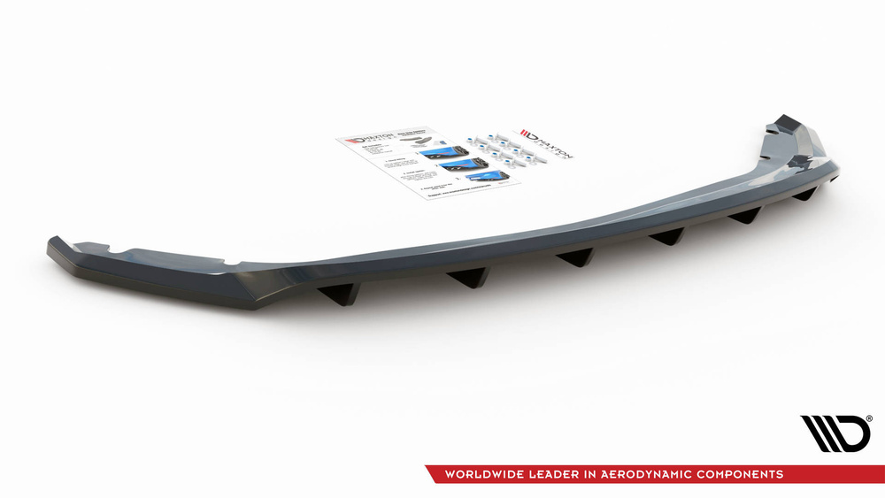 Arriere Splitter (avec une barre verticale) Seat Leon Hatchback Mk3