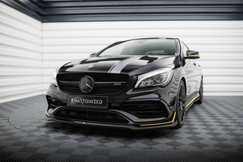 Lame Du Pare-Chocs Avant V.3 Mercedes-AMG CLA 45 Aero C117 Facelift