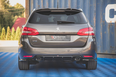 Rajout Du Pare-Chocs Arriere + Faux Pot D'échappement Peugeot 308 SW Mk2 