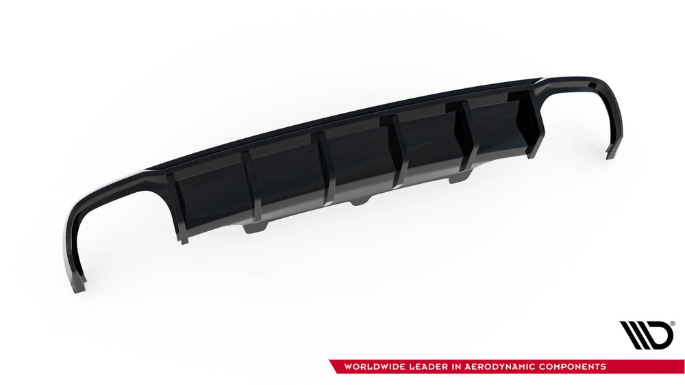 Diffuseur Arrière Complet Audi A6 Sedan / Avant C7 (Version avec double échappement des deux côtés)