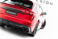 Arriere Splitter (avec une barre verticale) Audi RSQ8 Mk1 Facelift