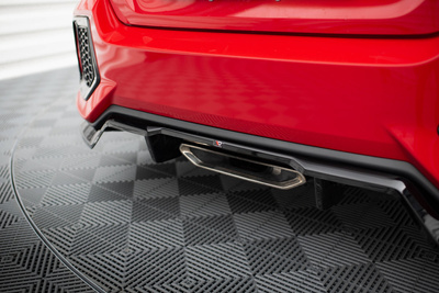 Arriere Splitter (avec une barre verticale) Honda Civic SI Mk10