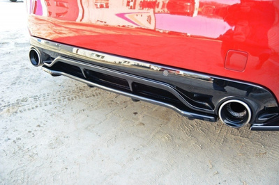 Arriere Splitter PEUGEOT 308 II GTI (avec barres verticales)