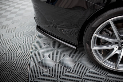 Arriere Splitter (avec une barre verticale) Mercedes-Benz S Coupe AMG-Line C217 Facelift