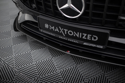 Street Pro Lame Du Pare-Chocs Avant  + Flaps Mercedes-AMG A35 W177 Facelift