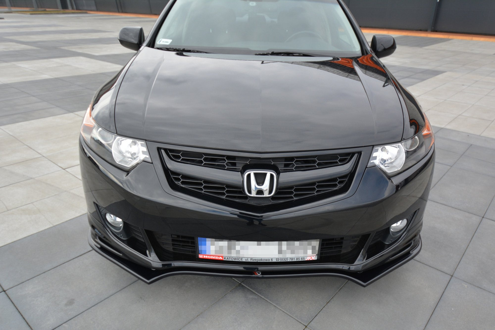 LAME DU PARE-CHOCS AVANT / SPLITTER HONDA ACCORD MK.8 TYPE-S (CU-SERIES) AVANT FACELIFT SEDAN