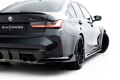 Lames De Pare-Chocs Arrière Latérales V.5 BMW M3 Sedan / Touring G80 / G81