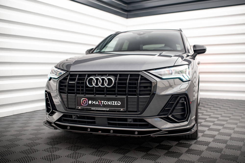 Lame Du Pare-Chocs Avant V.1 Audi Q3 S-Line SUV F3