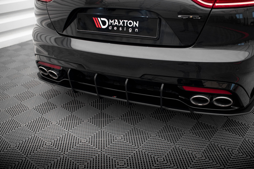 Street Pro Central Diffuseur Arriere V.1 Kia Stinger GT / GT-Line  Mk1