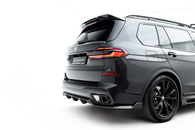 Fibre de Carbone Diffuseur Arrière BMW X7 M-Pack G07 Facelift (version without towbar)