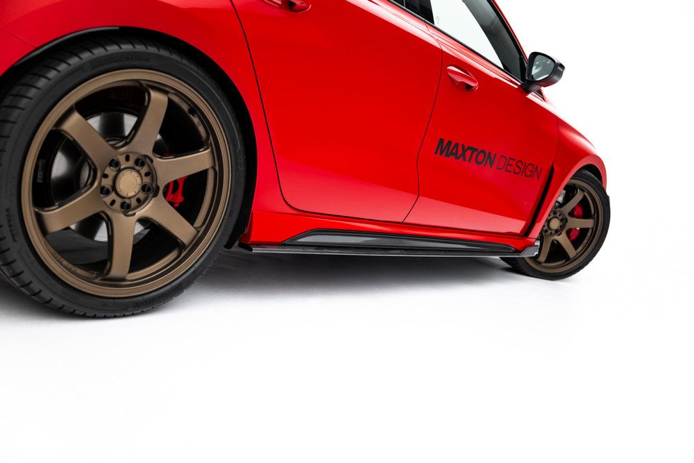Set of Prepreg Carbon Fiber Side Skirts  Audi RS3 Sedan 8Y Facelift
