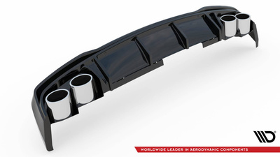 Rajout Du Pare-Chocs Arriere + Faux Pot D'échappement Audi A6 S-Line / S6 C8 / C8 Facelift
