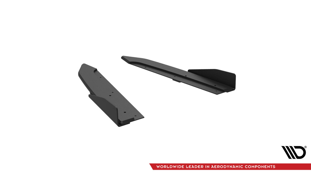 Street Pro Lame Du Pare Chocs Arriere + Flaps Audi A7 S-Line C7