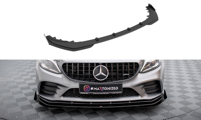 Street Pro Lame Du Pare-Chocs Avant  + Flaps Mercedes-AMG C43 Coupe / Cabrio C205  Facelift / A205 Facelift