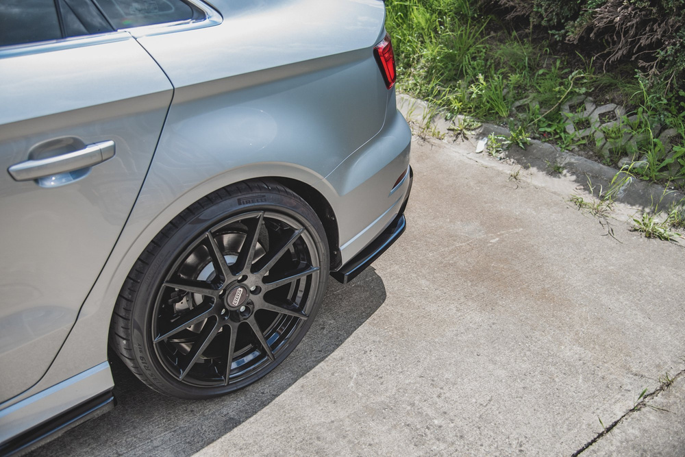 Lames De Pare-Chocs Arrière Latérales V.2 Audi S3 Sedan 8V Facelift