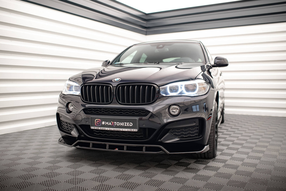 Lame Du Pare-Chocs Avant V.2 BMW X6 M-Pack F16