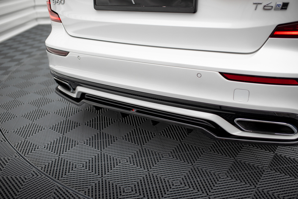 Arriere Splitter (avec une barre verticale) Volvo S60/V60 R-Design Mk3