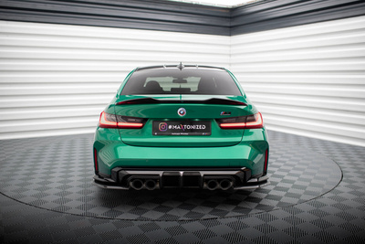 Fibre de Carbone Lames De Pare-Chocs Arrière Latérales BMW M3 Sedan / Touring G80 / G81