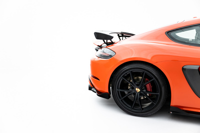 Arriere Splitter (avec une barre verticale) Porsche 718 Cayman GTS 982c