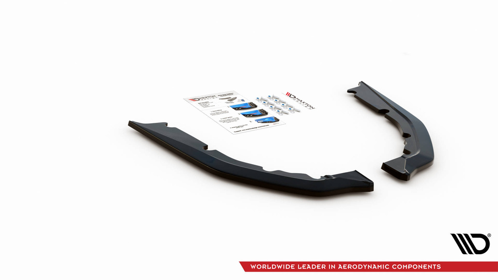 Lames De Pare-Chocs Arrière Latérales  V.1 BMW M4 G82 / G82 Facelift