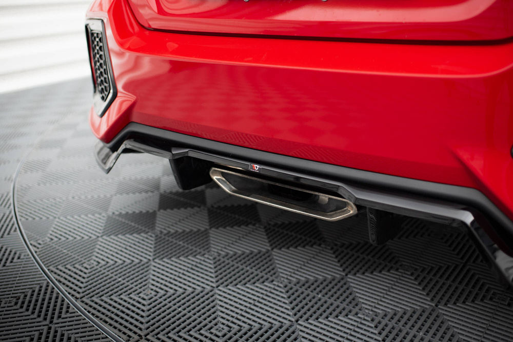 Arriere Splitter (avec une barre verticale) Honda Civic SI Mk10