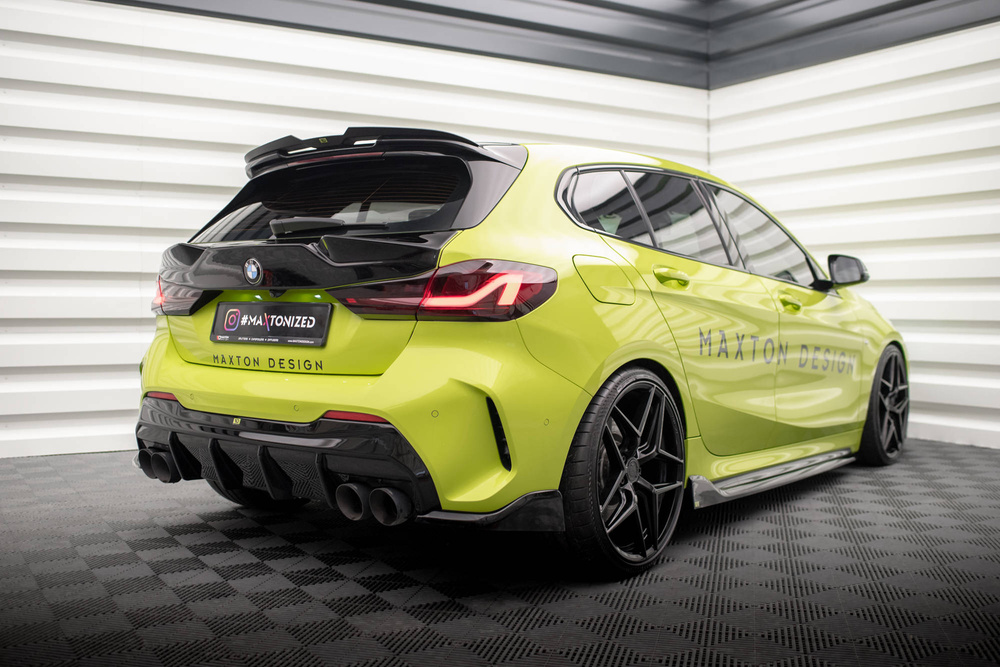 Rajout Du Pare-Chocs Arriere V.3 + échappement Milltek Sport BMW 1 M135i / 128ti F40