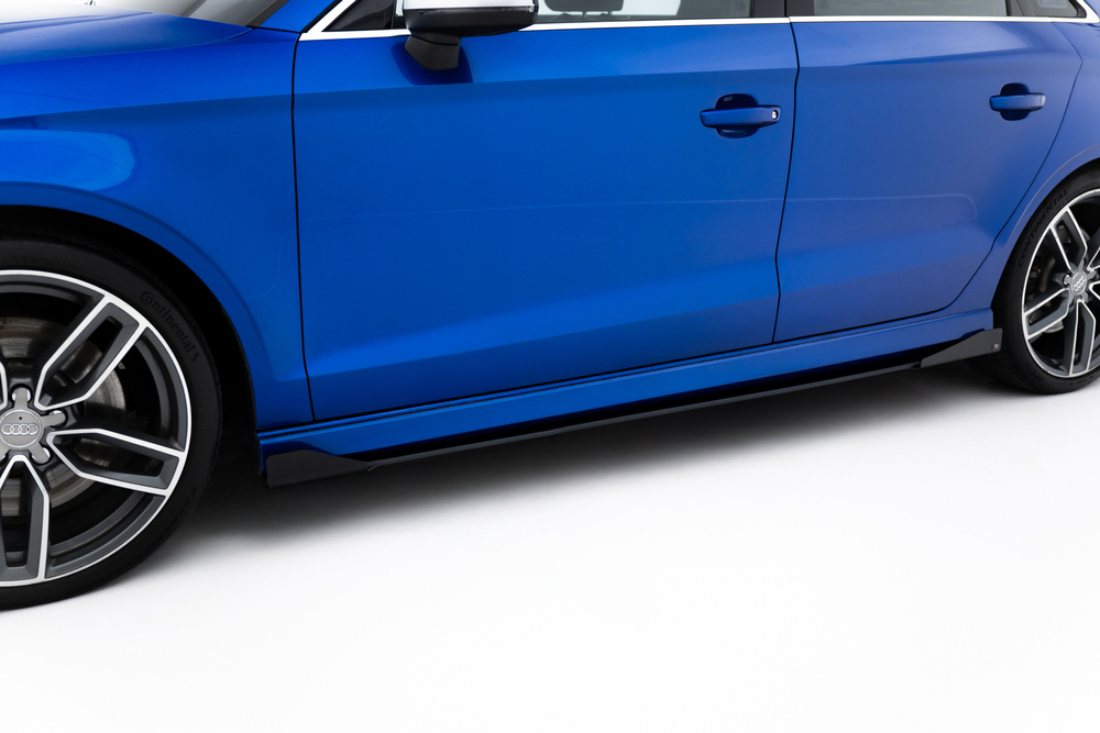 Street Pro Rajouts Des Bas De Caisse + Flaps Audi S3 / A3 S-Line Sedan 8V