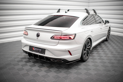Street Pro Lame Du Pare Chocs Arriere Volkswagen Arteon R Sedan / Shooting Brake Mk1 Faceift
