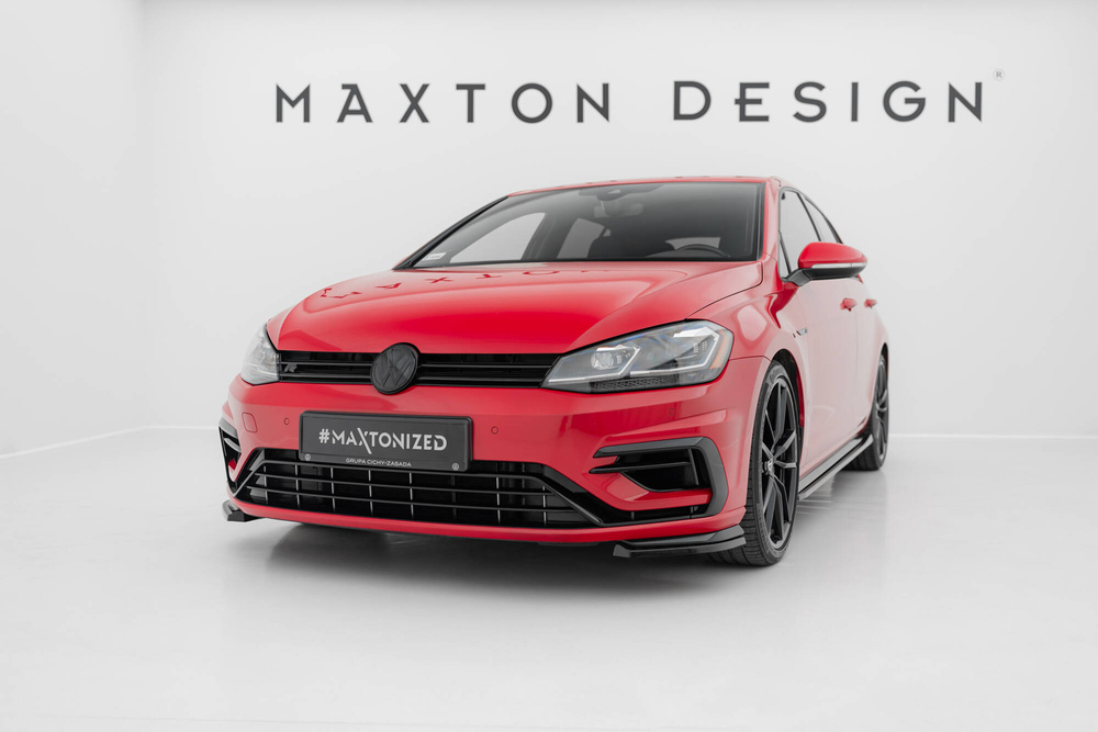 Front Diffusor Seite Volkswagen Golf R / R-Line Mk7 Facelift