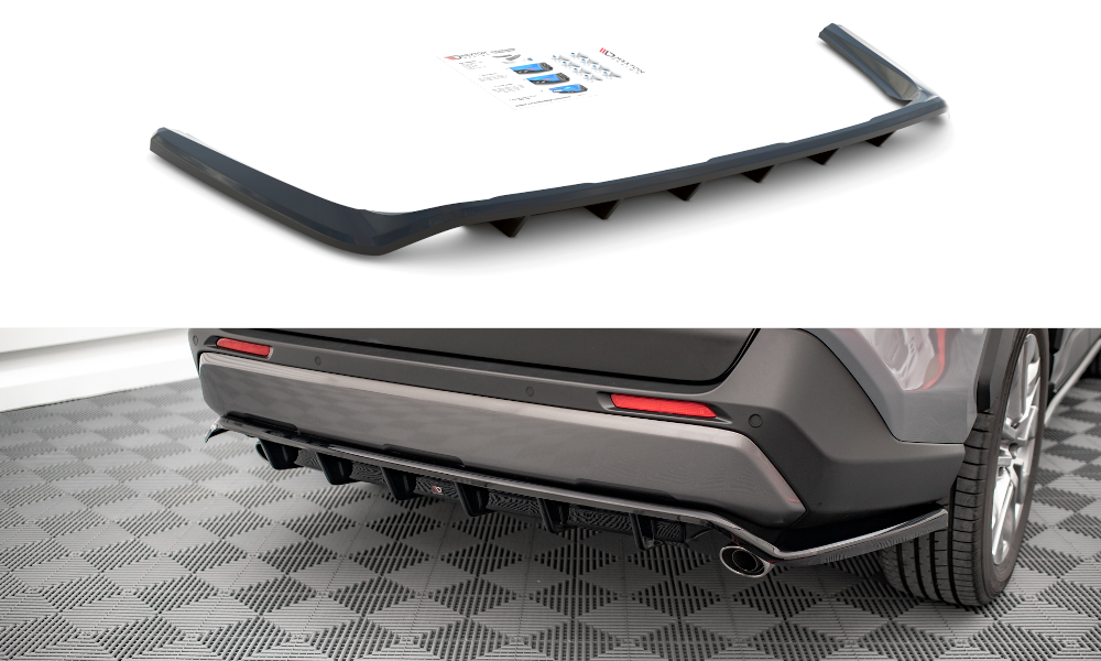 Arriere Splitter (avec une barre verticale) Toyota RAV4 Mk5