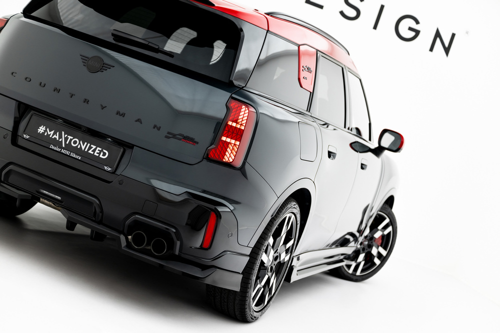 Arriere Splitter (avec une barre verticale) Mini Countryman JCW U25