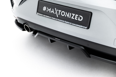 Arriere Splitter (avec une barre verticale) Renault Clio Mk5 Facelift