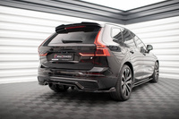 Arriere Splitter (avec une barre verticale) Volvo XC60 R-Design Mk2 Facelift