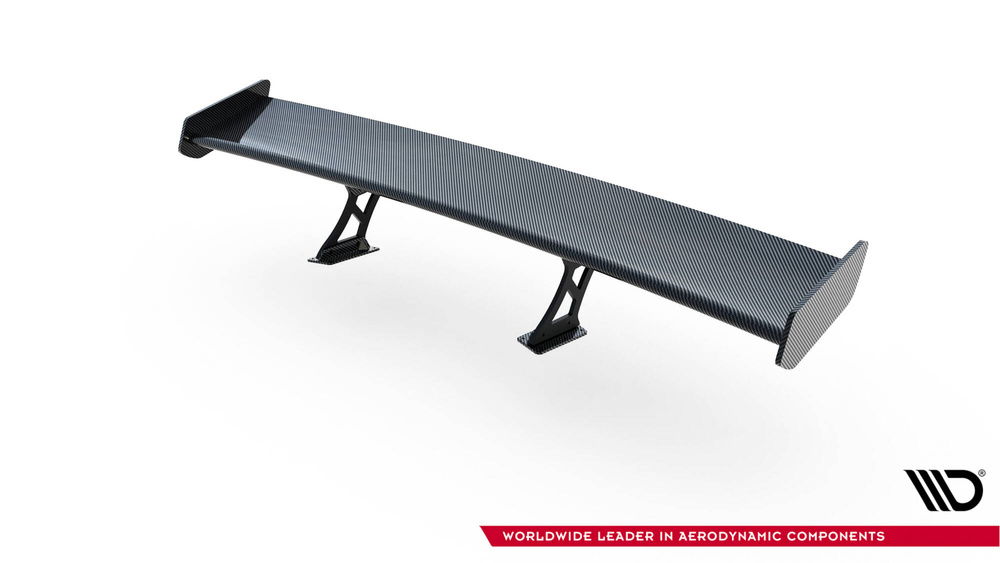 Carbon Spoiler With Internal Brackets Uprights + LED Toyota GR86 / Subaru BRZ Mk2